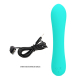 Vibrating Prostate Stimulator Matt 15 x 4cm Turquoise