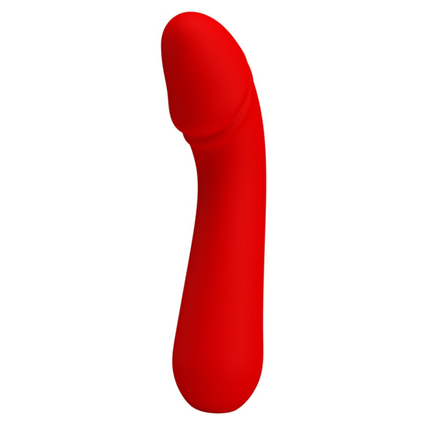 Vibro Point G CETUS 15 x 3.5cm Rouge