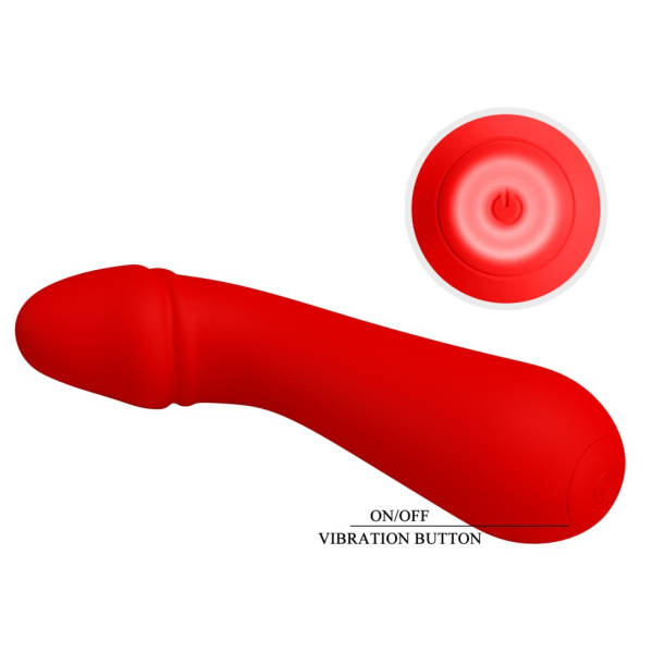 CETUS Prostate Stimulator 15 x 3.5cm Red