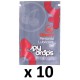 Pack of 10 Cherry flavored lubricant pods 5mL