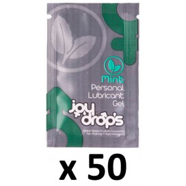 Joy Drops Gleitgel-Pads Minze-Aroma 5mL x50