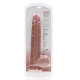 Dildo Extra Longo 26,5 x 6,5cm Castanho