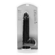 Dildo Extra Long 29 x 7cm Black