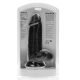 Dildo extra spesso 16 x 6 cm nero