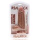 Dildo Extra Grosso 16 x 6cm Castanho