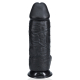 Dildo Extra Dik 21 x 8cm Zwart