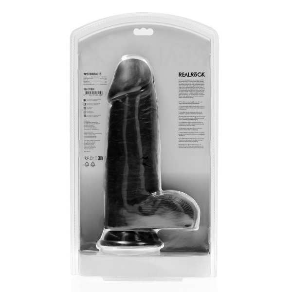 Dildo Extra Grosso 21 x 8cm Preto