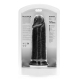 Dildo extra spesso 20,5 x 6,5 cm nero