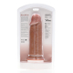 Dildo Extra Grosso 20,5 x 6,5cm Castanho