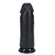 Dildo Extra Dik 23 x 7,5cm Zwart