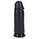 Dildo Extra Dik 23 x 7,5cm Zwart