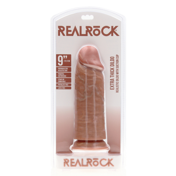 Dildo Extra Thick 23 x 7.5cm Braun