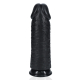 Dildo Extra Dik 25,5 x 8 cm Zwart