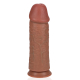 Dildo Extra Grosso 25,5 x 8 cm Castanho