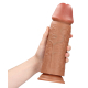 Dildo Extra Grosso 25,5 x 8 cm Castanho