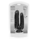 Dildo Double Trouble 15 x 4,5cm Preto