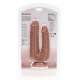 Double Gode Double Trouble 15 x 4.5cm Marron