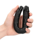 Doppeldildo U Shape 12 x 3cm Schwarz