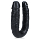 U Shaped Double Dildo 5 / 12,7 cm - Black