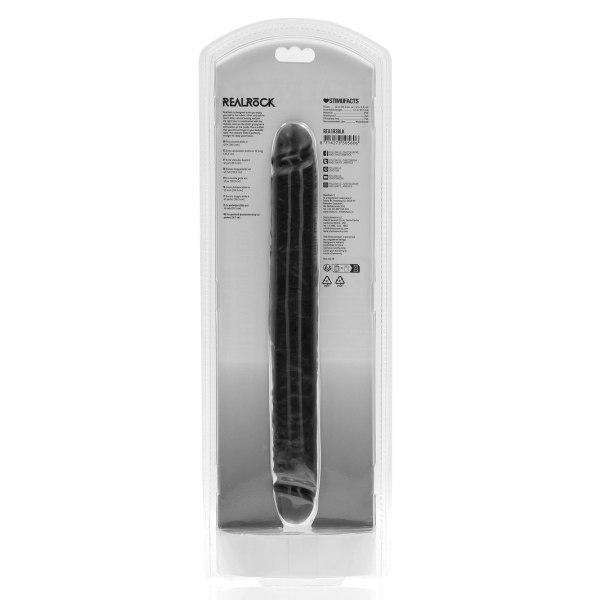 Slim Double Ended Dong 12 / 30,5 cm - Black