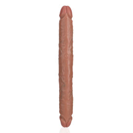 Double Gode STRAIGHT SLIM 30.5 x 3.5cm Marron