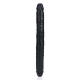 Double Gode Straight Slim 35.5 x 3.8cm Noir