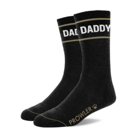 Daddy Socks - Black/White