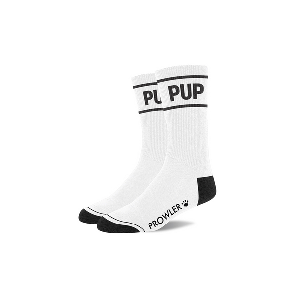 Calcetines blancos para cachorros