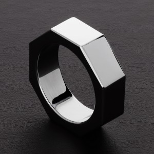 Triune Anillo de gallo Ze Nut Octogone 15mm