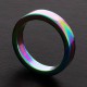 Regenboog Metalen Cockring 8mm