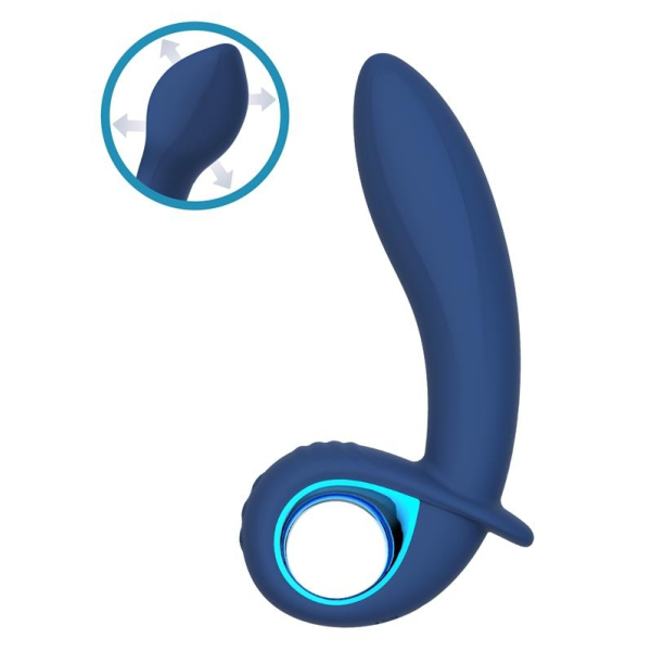 Alphawork Plug Vibrador Hinchable 13 x 5cm