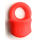 Ballstretcher silicone BALLER RING 32 mm | Hauteur 35 mm Rouge