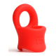 Ballstretcher Baller Ring 32 mm - Hauteur 35 mm Rouge