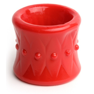 Sport Fucker Ballstretcher Deep Stack 32 mm - Height 50 mm Red