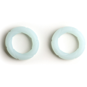 Sport Fucker Lot de 2 Anneaux péniens Silicone READY RINGS 28 mm Phosphorescents