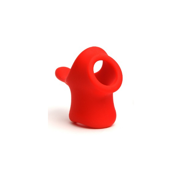 Ballstretcher Silicone Big Tailslide 30 mm - Hoogte 50 mm Rood