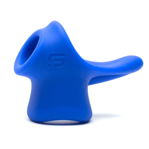 Sport Fucker Ballstretcher Silicone Big Tailslide 30 mm - Hauteur 50 mm Bleu