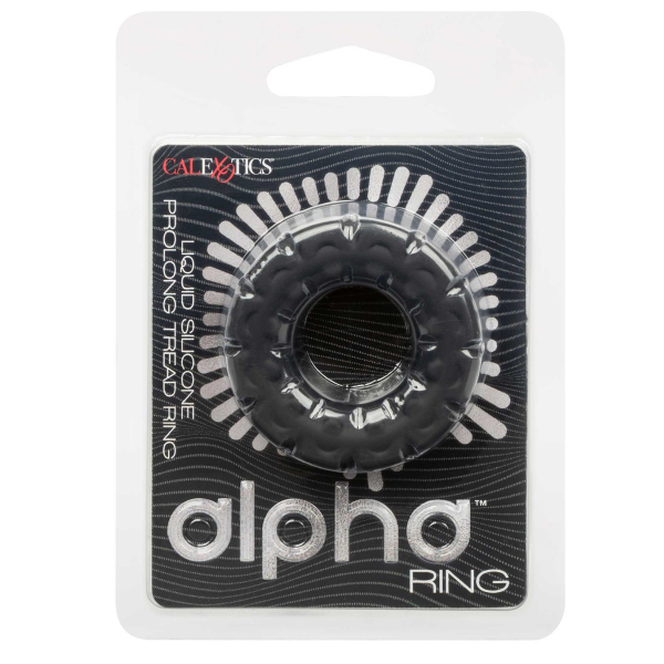 Cockring Alpha nero 25 mm