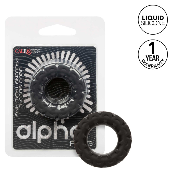 Cockring Alpha nero 25 mm