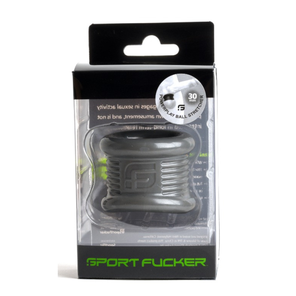 Ballstretcher flexibel Powerplay 30 mm - Hoogte 35 mm Grijs