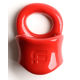 Anel esticador de bolas Soft Ballstretcher 32 mm - Altura 35 mm Vermelho