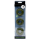 Chubby Rubber Cockring 3-Pack - Army Green