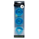 Lot de 3 Cockrings Chubby 20 mm Bleus