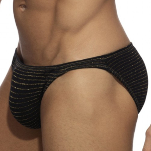 Addicted Regal swim trunks Black-Gold