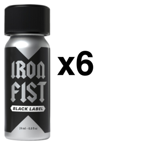 BGP Leather Cleaner IRON FIST BLACK LABEL 24ml x6