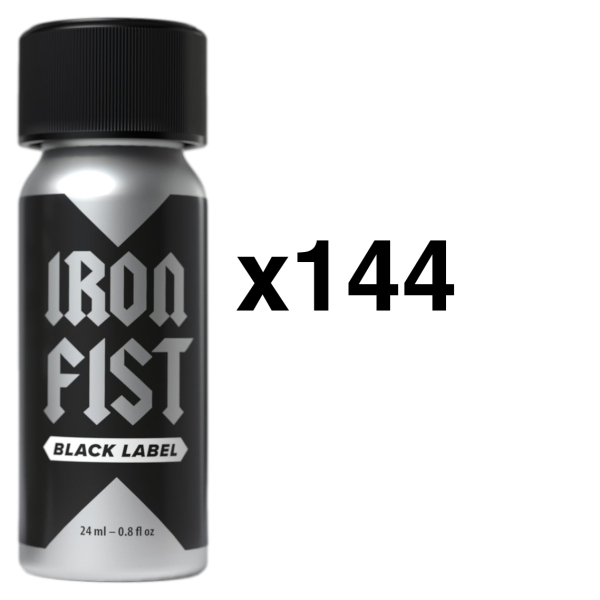 IRON FIST ETIQUETA NEGRA 24ml x144