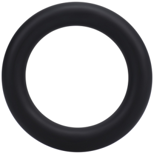 RockSolid by Doc Johnson Cockring en silicone THE GASKET Large 42 mm Noir