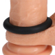 Cockring en silicone THE GASKET Large 42 mm Noir