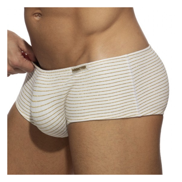 Shorty de bain REGAL SWIM Blanc ivoire-Doré