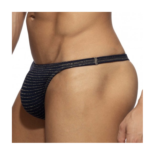 Regal swim thong Navy blue-Gold